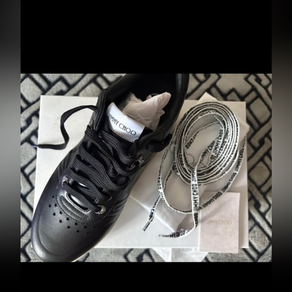 Jimmy Choo Authentic “Hawaii” Black Calf Leather - Picture 5 of 5